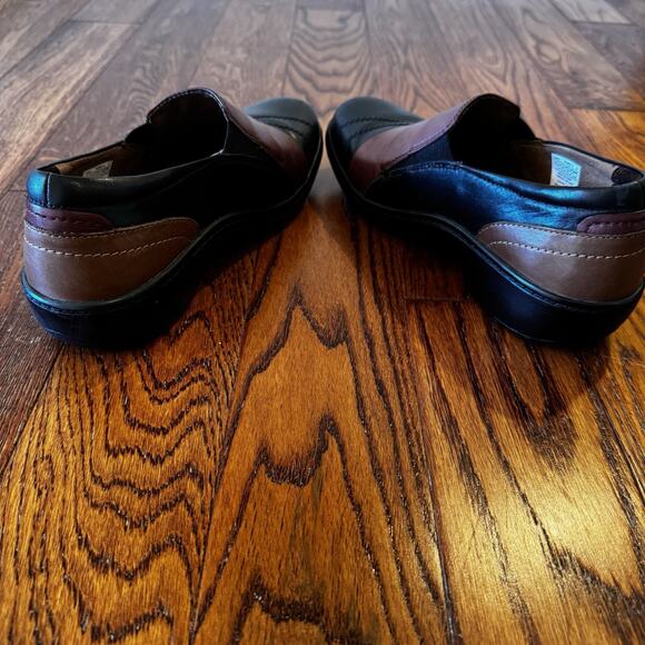 Aravon Danielle-AR Platform Womens 7 Leather Shoe Comfort Cushion Black CH6811 - Picture 14 of 14